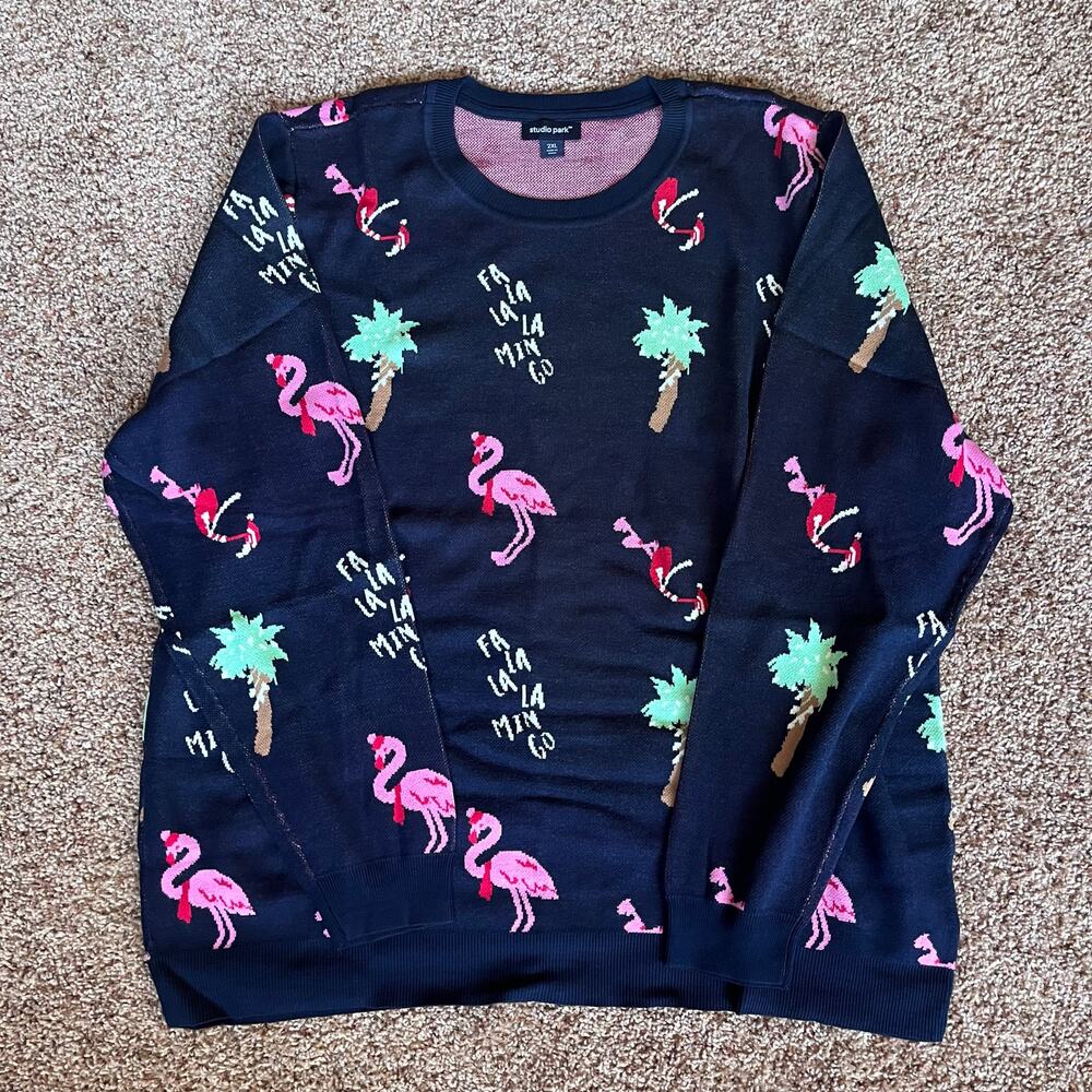 LIKE‎ NEW Studio Park x Alberti Popaj Holiday Kitch Sweater